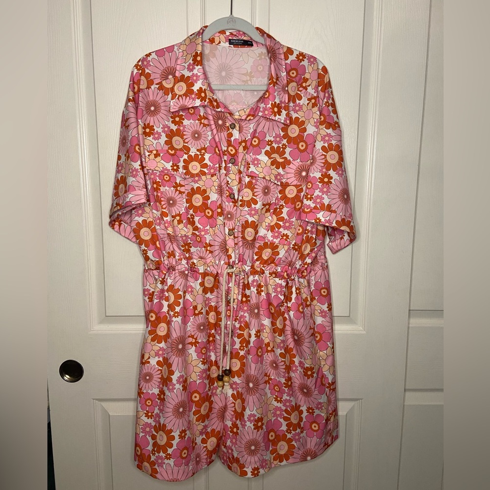 Groovy Floral Romper